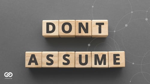 Assume word